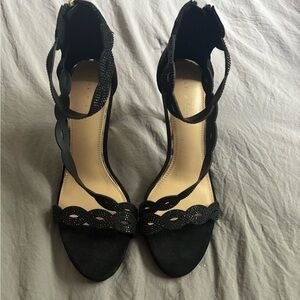 Black Strappy Women's Sandals